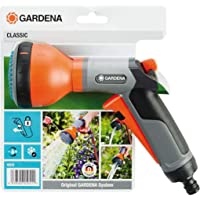 GARDENA Classic 18313-20 - Ducha multiusos para regar plantas de maceta y bancales- 3 chorros de agua- protección…